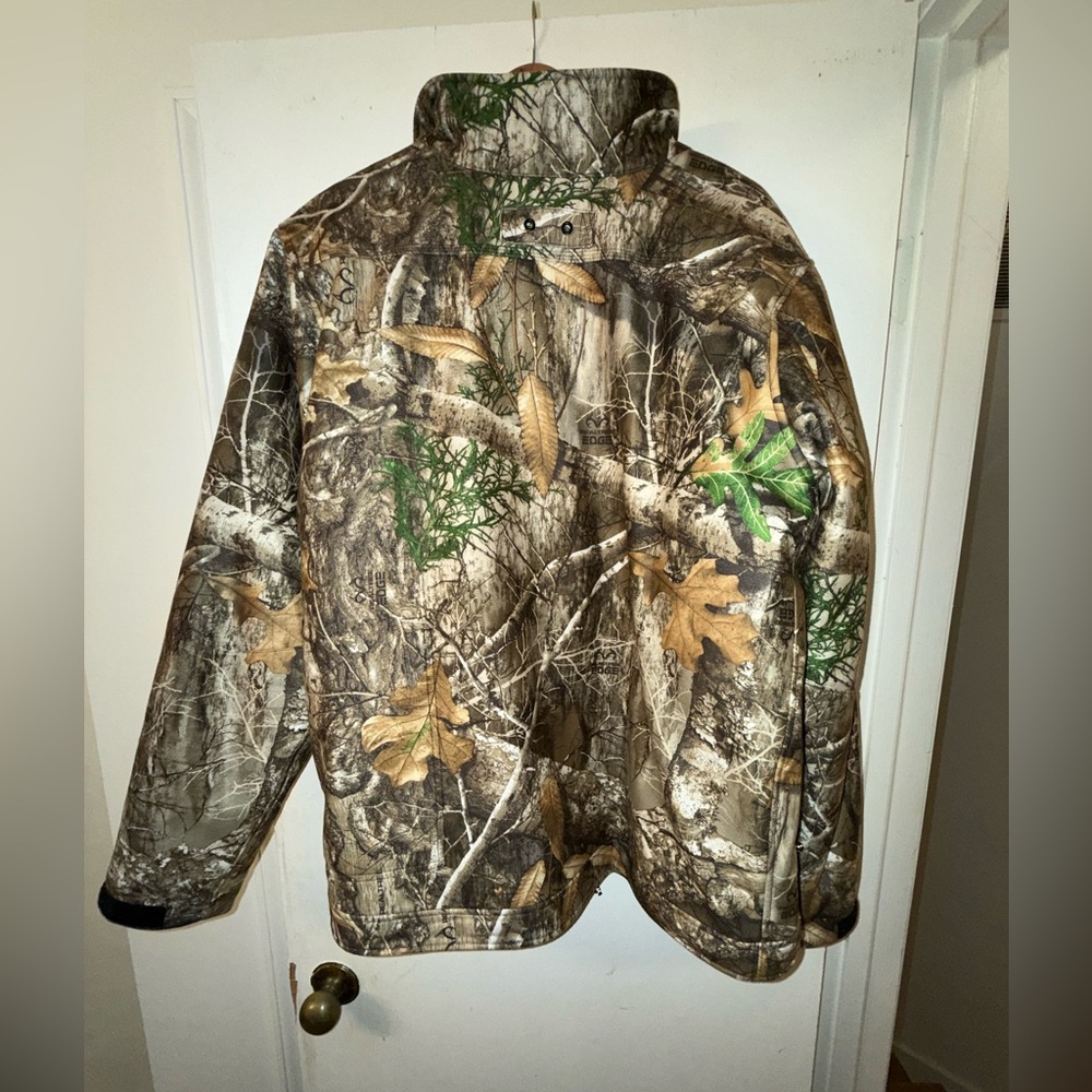 Milwaukee Men's Camouflage Field Jacket - Realtree-Style Brown/Green Camo.Size L - Picture 3 of 8